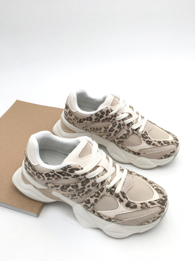 "Leo Motion" stylischer Sneaker - beige